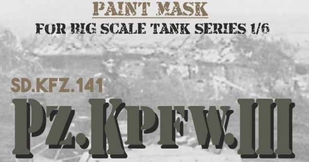 Panzer III Masks — Field of Armor Tanks