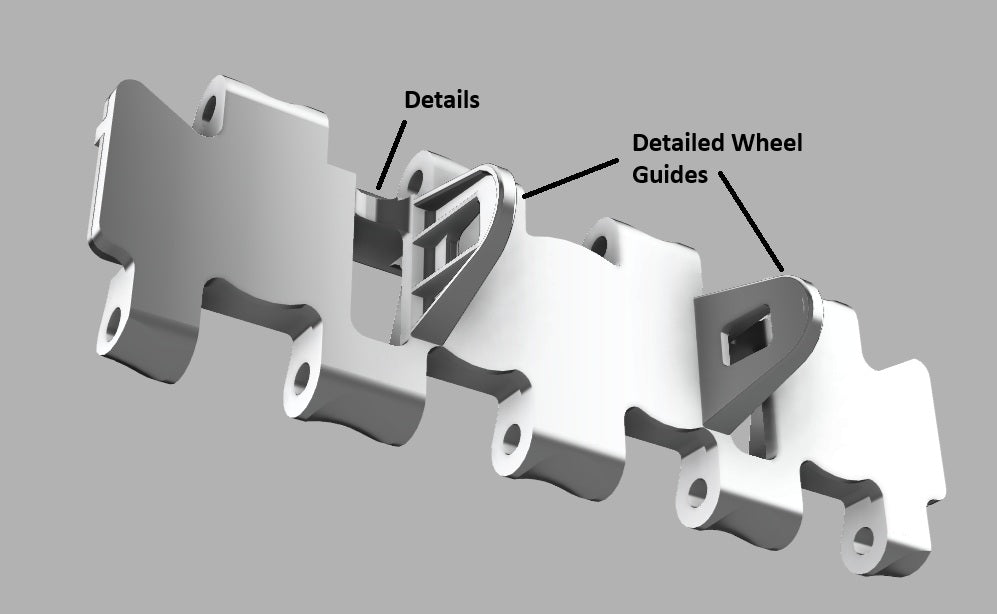 FOA003-902A Panther/Jagdpanther Accurate Track Links