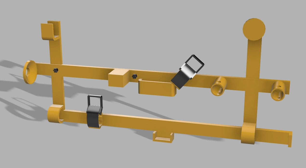 FOA003-739 Panther/Jagdpanther Axe & Inertia Starter Bracket