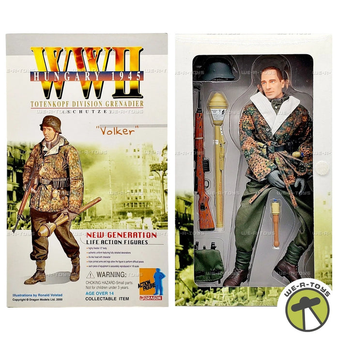 DRF70018 Totenkopf Division Grenadier "Volker" (Schutze) Hungary 1945