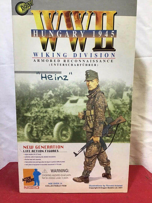 DRF70015 Totenkopf Division NCO "Hermann" (Hauptscharfuhrer) Budapest 1945