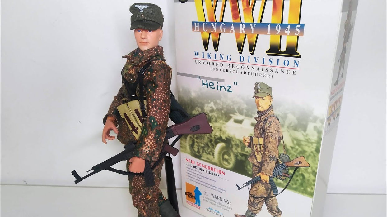 DRF70015 Totenkopf Division NCO "Hermann" (Hauptscharfuhrer) Budapest 1945