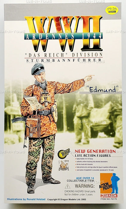 DRF70170 Das Reich Division "Edmund" Sturmbannfuhrer Ardennes 1944