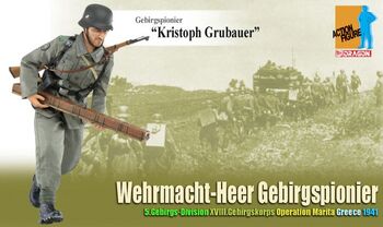 DRF70809 Kristoph Grubauer (Gebirgspionier) - Wehrmacht-Heer Gebirgspionier 5.Gebirgs-Division