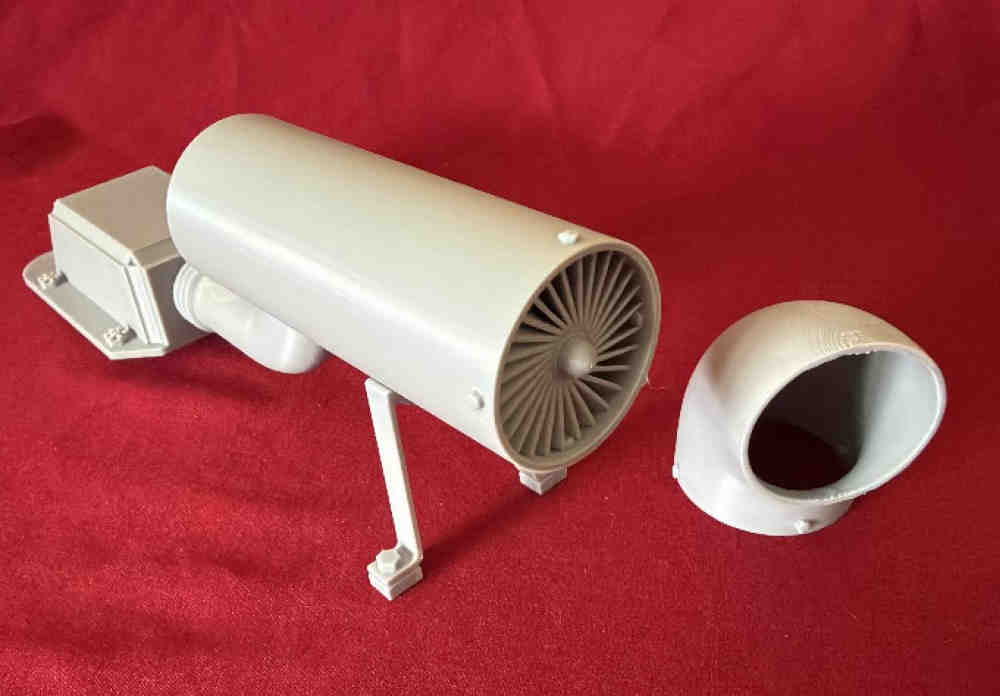 FOA003-446-3 Panther/Jagdpanther Late Mufflers with Diffuser