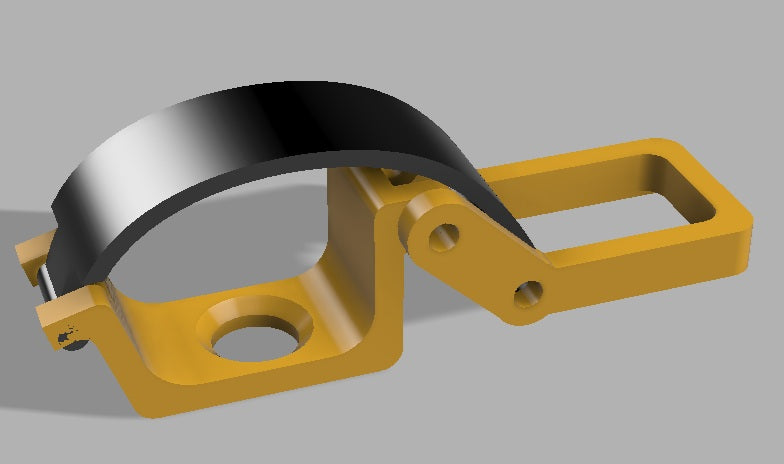 FOA-GENT004 Panzer Tank Medium Tool Clamp (Set of 6)