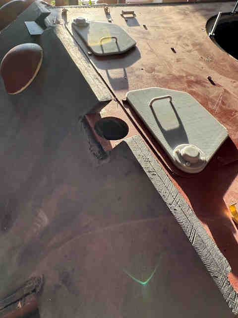 FOA014-045 Henschel Kingtiger Driver & Gunner Hatches