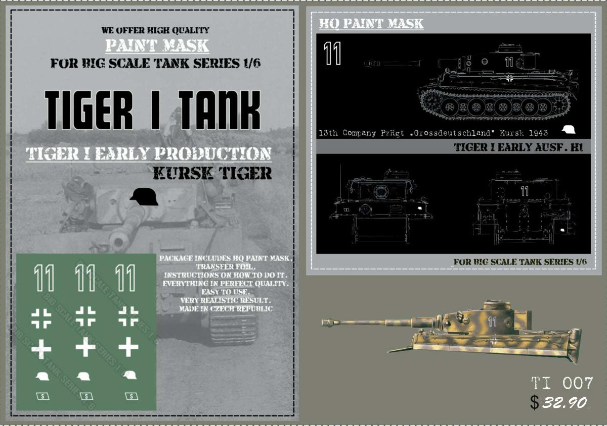 HQ-TI007 — Field of Armor Tanks
