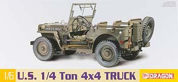 DML75020 1/4 Ton 4x4 Truck (Jeep) Model Kit